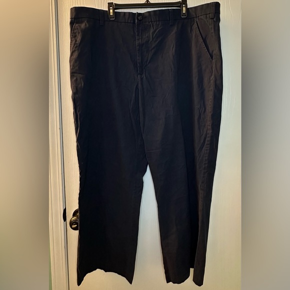 Croft & Barrow navy blue casual chino khaki pants men’s 44x30‎ - Picture 1 of 9